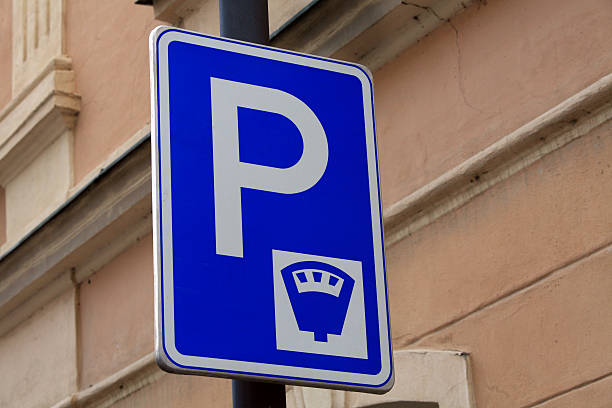 istock Parking Meter Street Sign Europe 172296865