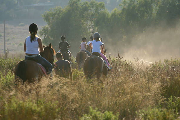 Riding in the backlight