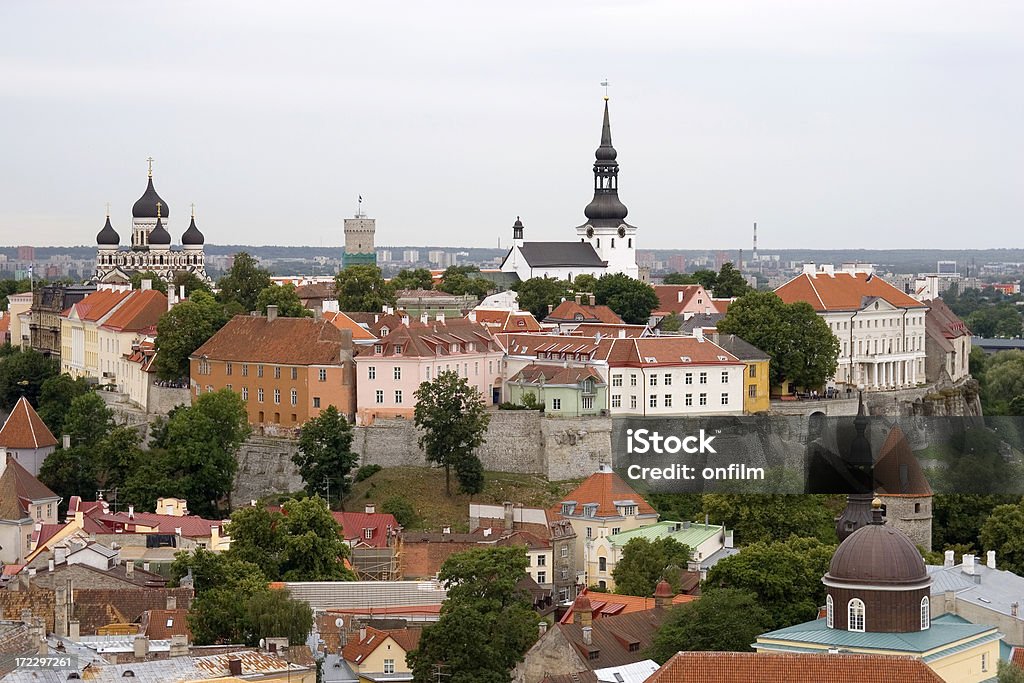 Tallinn Horizonte - Royalty-free Colina de Toompea Foto de stock