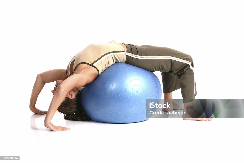 Back Bend Yoga Pose Bridge. Please view all pictures of this 20-29 Years Stock Photo