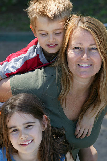 istock mother with her kids 172298312
