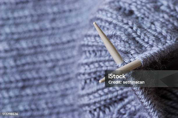 Knitting Project Stock Photo - Download Image Now - Art And Craft, Ball Of Wool, Craft