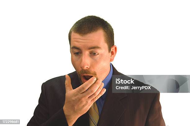 Businessmans Mistake Stock Photo - Download Image Now - Vomit, White Background, Adult
