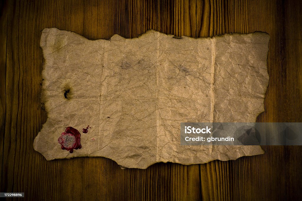 Old documento - Foto de stock de Mapa del tesoro libre de derechos