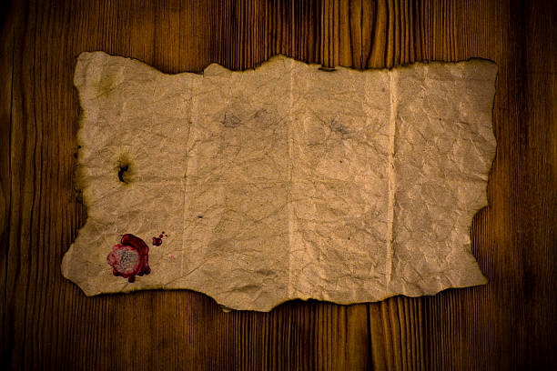 Reasure Paper 60+ Treasure Map Brown Paper Paper Torn Stock Photos, Pictures ...