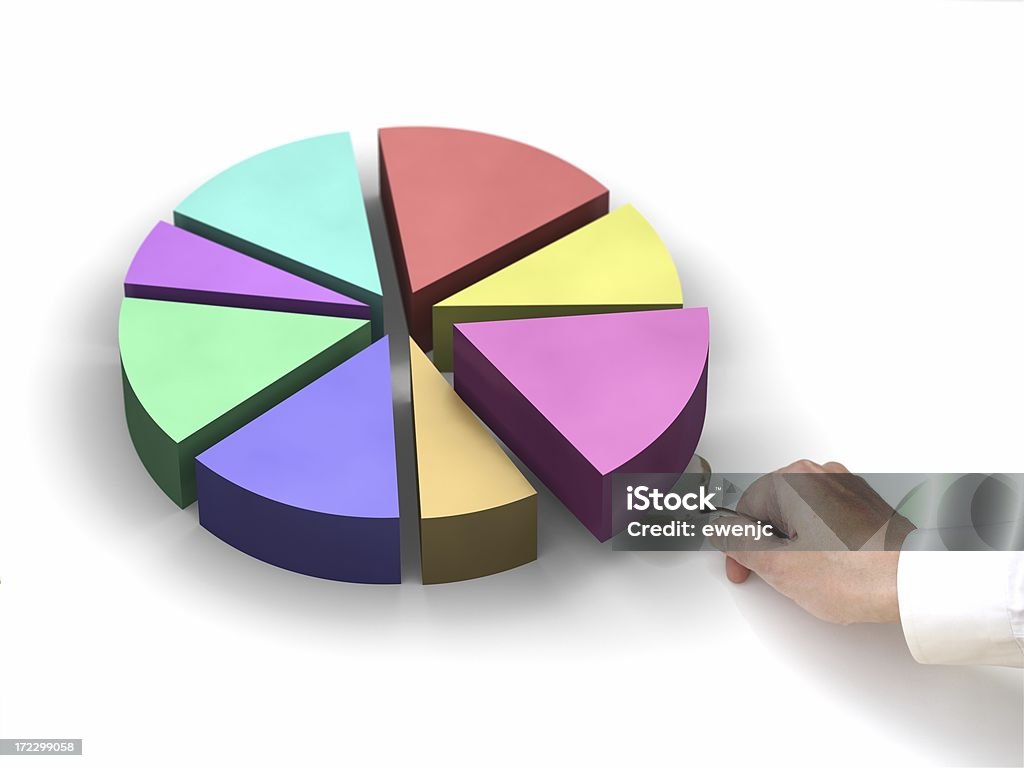 Part de tarte - Photo de Diagramme en camembert libre de droits