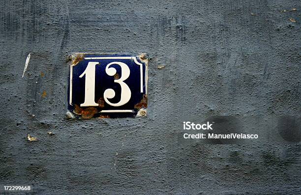 Number 13 Stock Photo - Download Image Now - Adversity, Color Image, Concepts