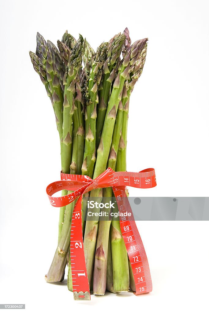 Dieta di asparagi casco - Foto stock royalty-free di Asparago