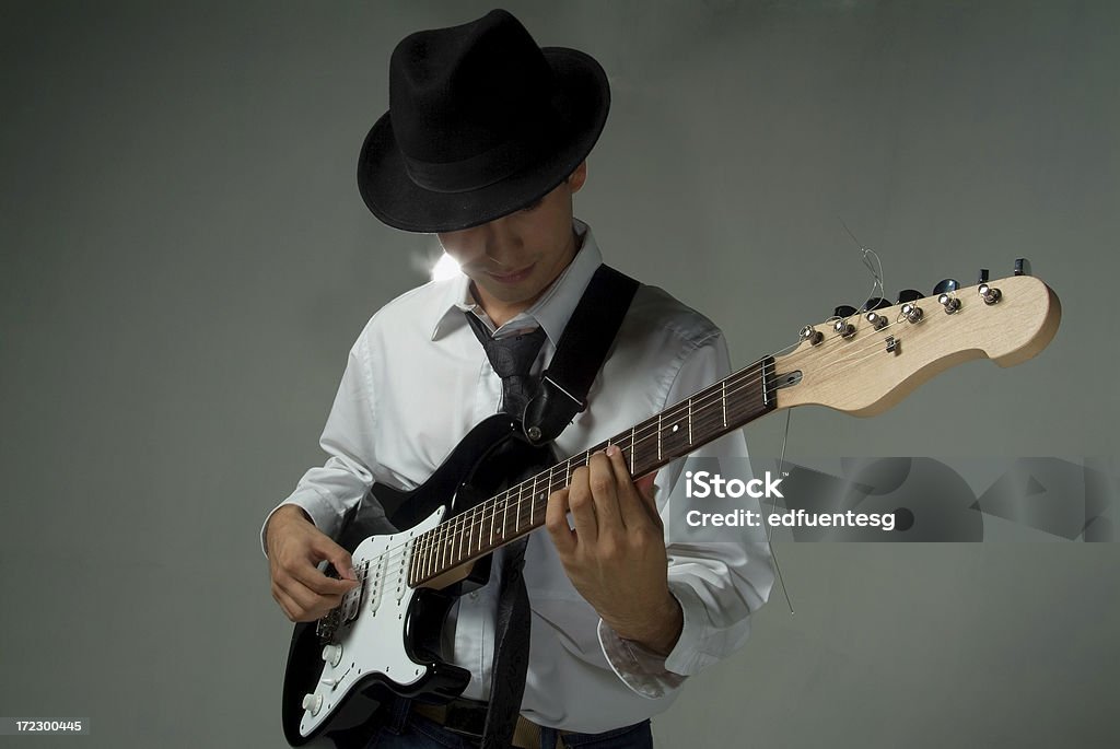 Guitar player - Foto de stock de Acorde libre de derechos