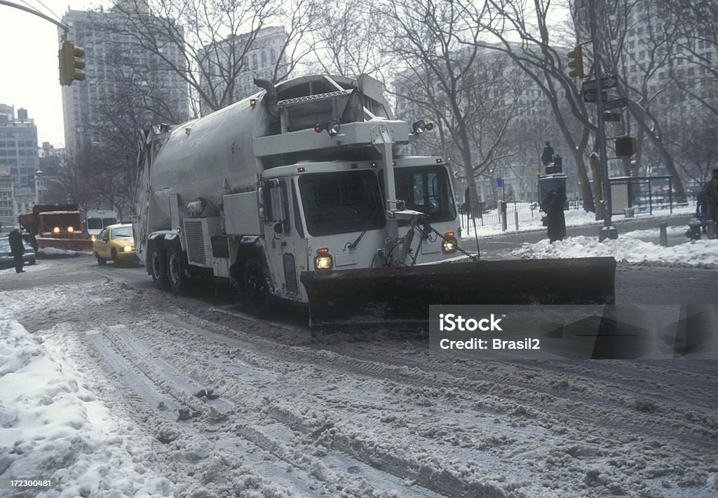 Removedor de Neve - Foto de stock de Assistência royalty-free