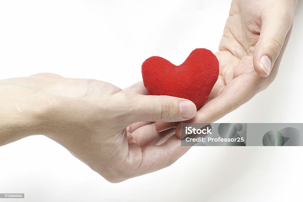 Передача heart - Стоковые фото Помощь роялти-фри