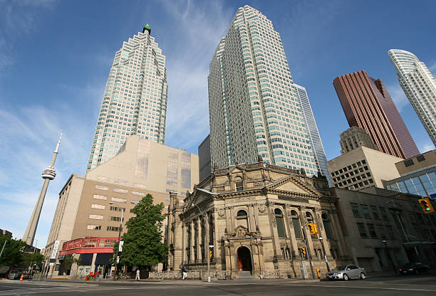 toronto, o hockey hall of fame - canada trust tower - fotografias e filmes do acervo