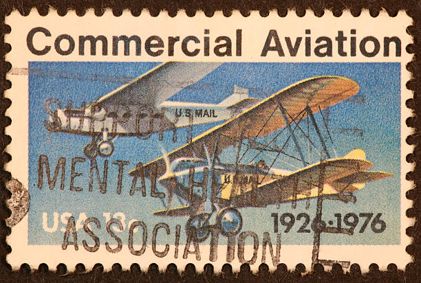 commercial aviation stamp 1976