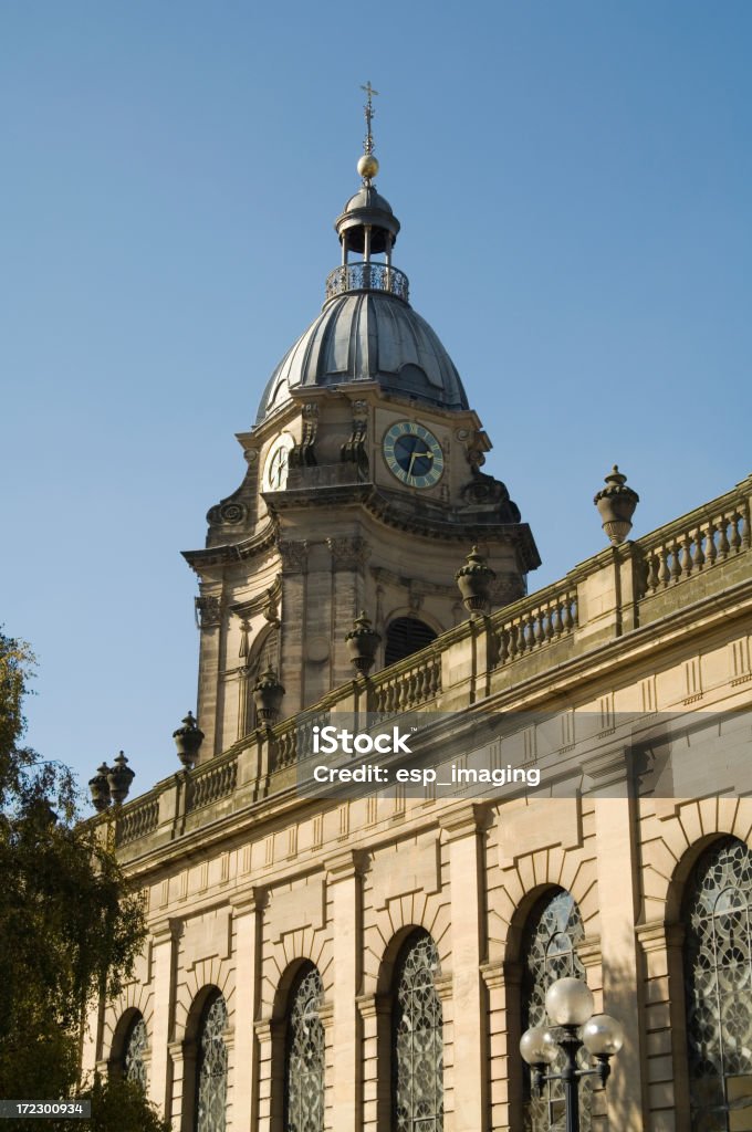 Catedral de St Philips Birmingham, Reino Unido - Royalty-free Antigo Foto de stock