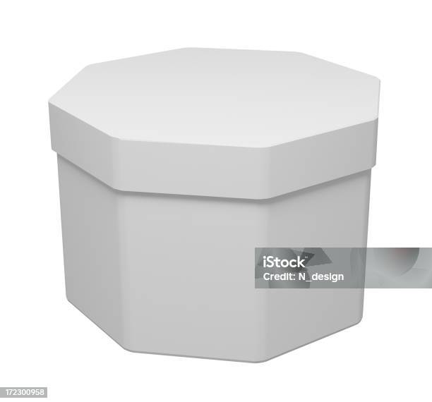 Caja En Blanco Foto de stock y más banco de imágenes de Blanco - Color - Blanco - Color, Caja, Embalaje