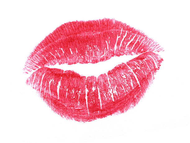 istock Lips kiss on paper 172300989