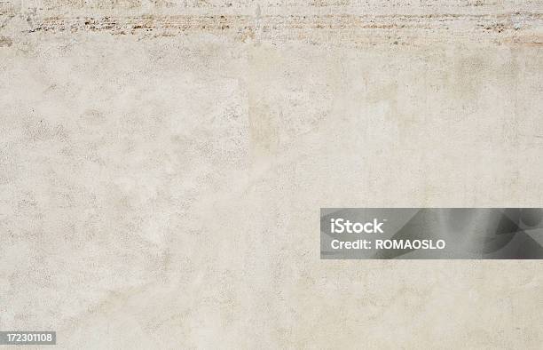 Blanco Beige Textura De La Pared Grunge Romana Roma Italia Foto de stock y más banco de imágenes de Abstracto