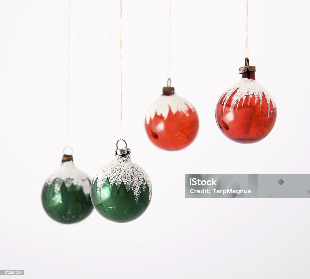 Antigüedades bolas de Navidad - Foto de stock de Adorno de navidad libre de derechos