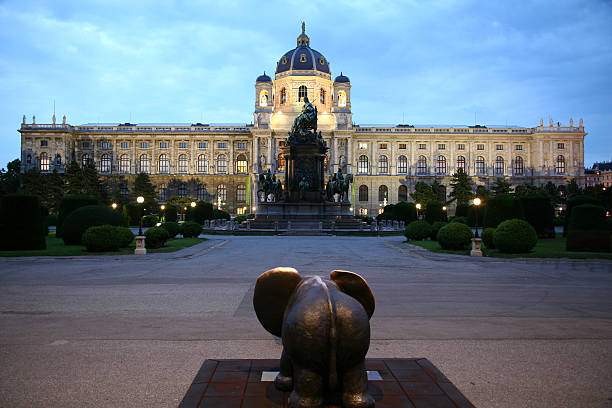 Museum of Art History in Vienna, Austria stock photo