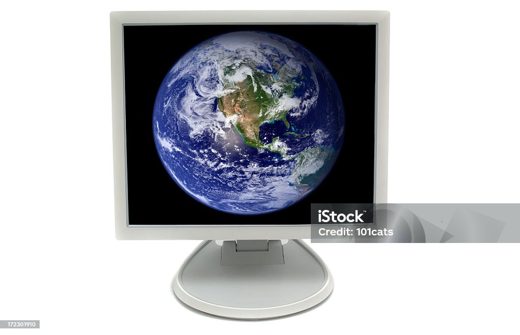 Welt-Messgerät. - Lizenzfrei Amerikanische Kontinente und Regionen Stock-Foto