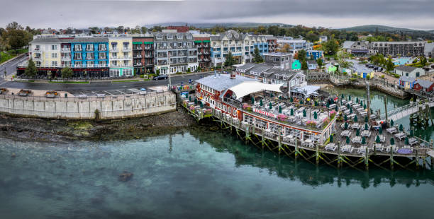 istock Beautiful Bar Harbor Marina 1723019263