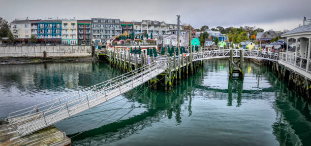istock Beautiful Bar Harbor Marina 1723019264