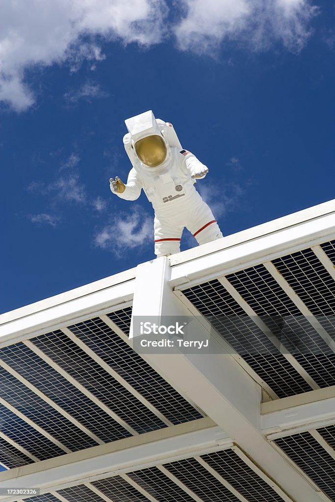 Astronauta - Foto stock royalty-free di A mezz'aria