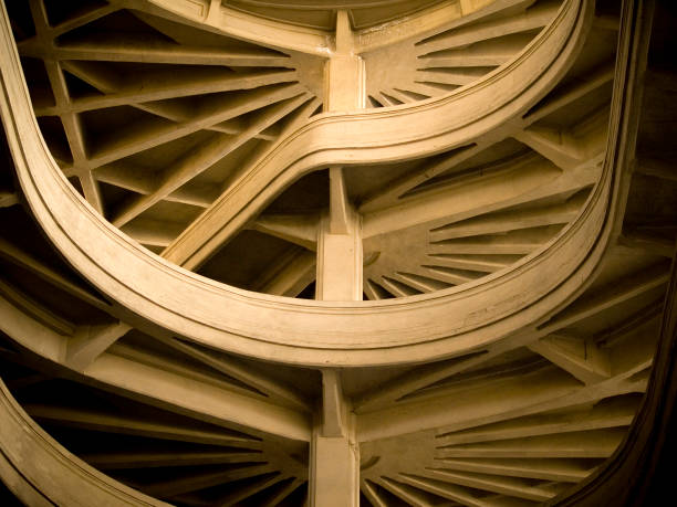 Abstract Driveway. Lingotto - Building. Turin.