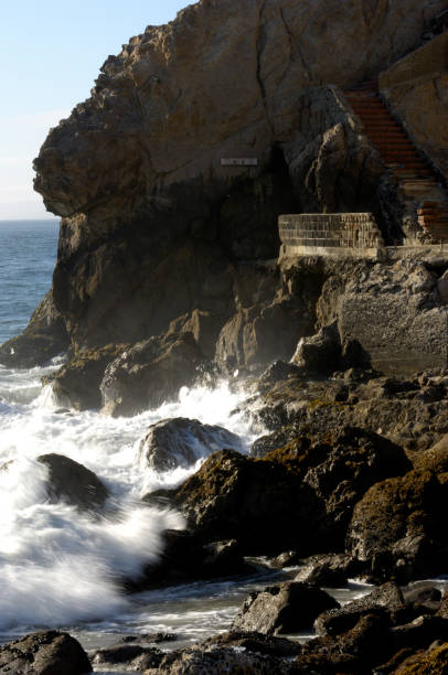 istock Stairway at Sutro Baths ruins in San Francisco, California. 172303047