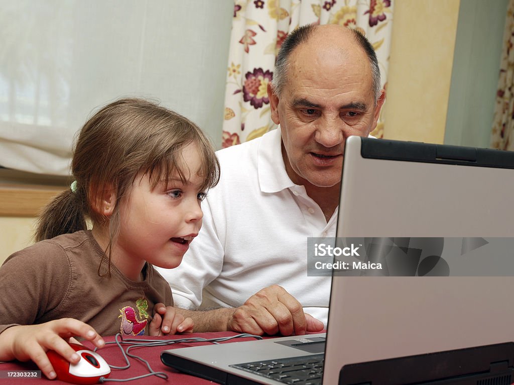 Dos exploración - Foto de stock de Abuelo libre de derechos