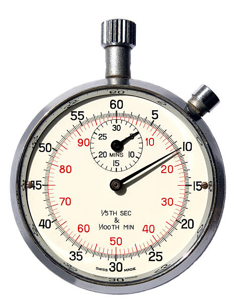 istock Analogue Stop Watch isolated on white 172303934