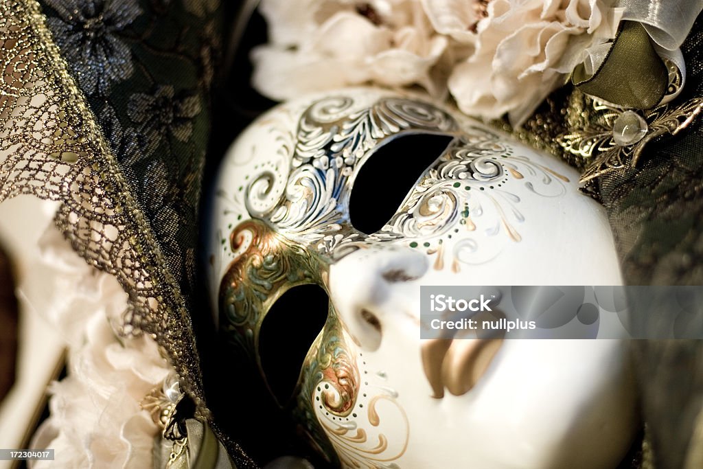 Máscara de Carnaval de Veneza - Royalty-free Elegância Foto de stock
