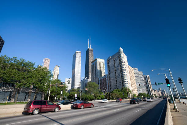 istock Lakeshore Drive and Skyscrapers 172304343