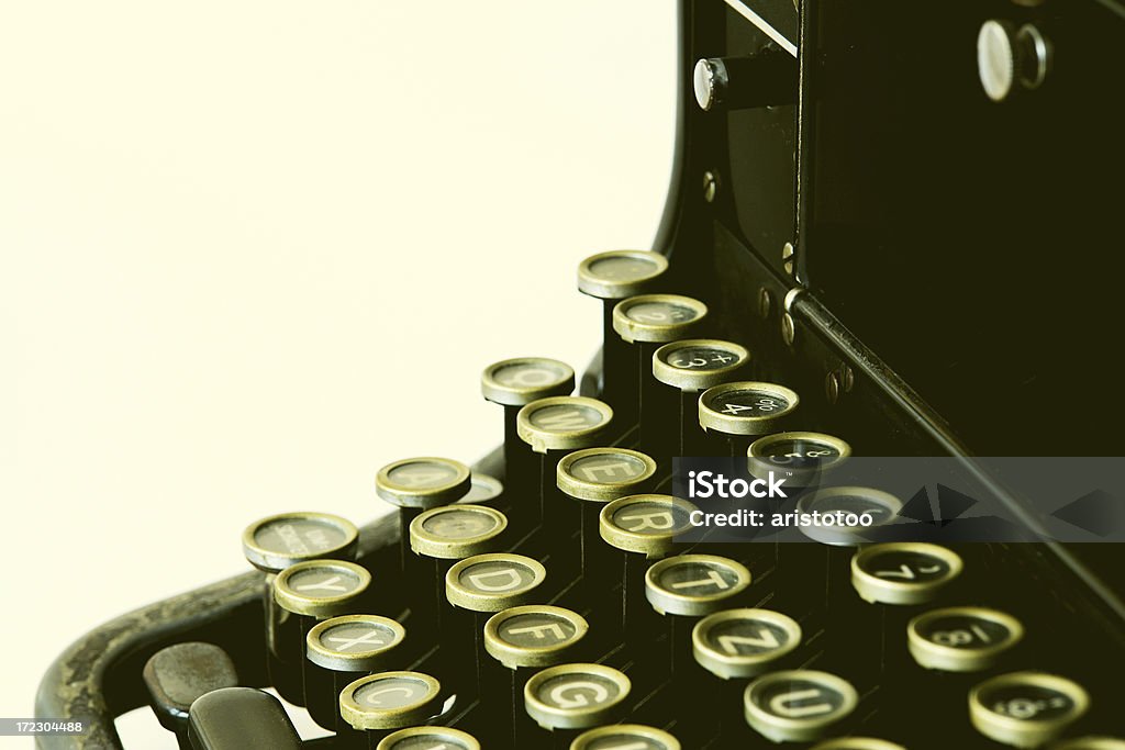 Vieille machine à écrire - Photo de Antique libre de droits
