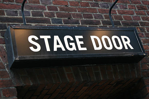 istock Stage Door - theatre 172304489