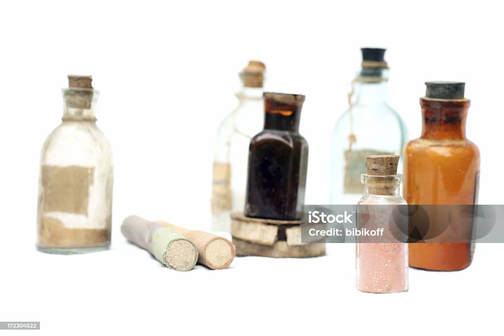 old medicamento - Royalty-free Proveta Foto de stock