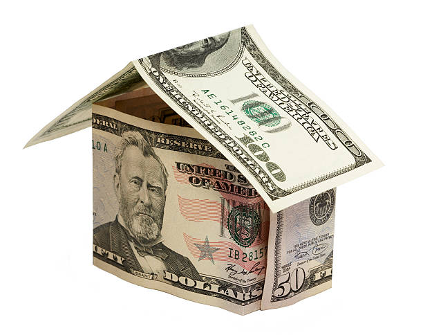 Money House stock photo