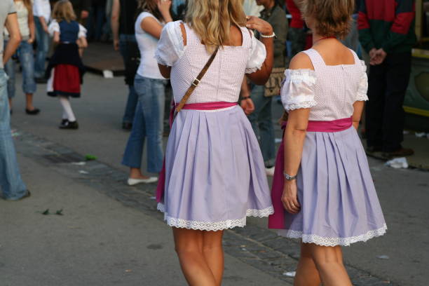 istock Two women with costume the Octoberfest 172305171