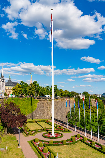 Place de la Constitution in Luxembourg City