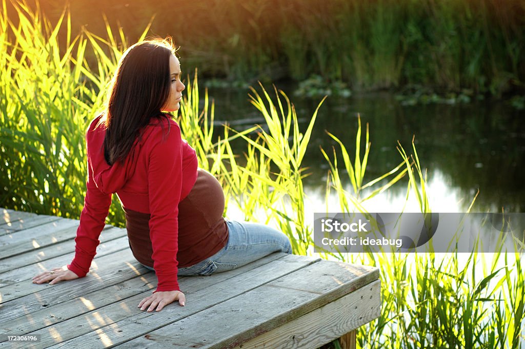 Solitario - Foto stock royalty-free di Gravidanza precoce