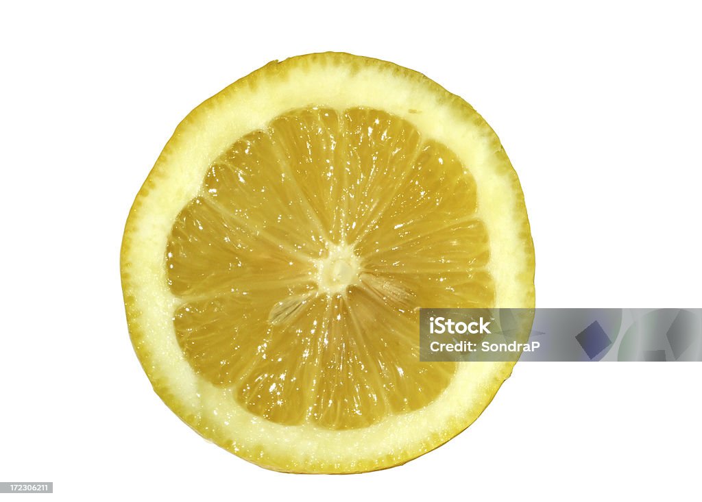 Fetta di limone - Foto stock royalty-free di Agrume