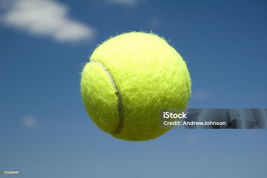 Tennis-Bal - Lizenzfrei Blau Stock-Foto