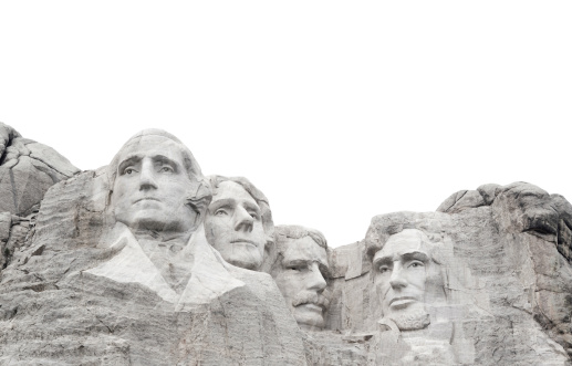 Monumento nacional del monte Rushmore bastidor frontera, presidentes de Black Hills Memorial photo