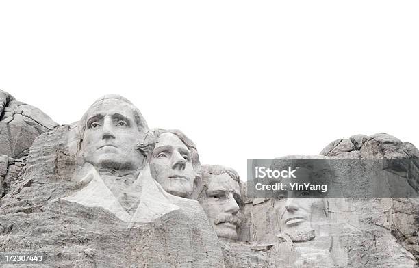 Mt Rushmore National Monument Frame Border Presidents Black Hills Memorial Stock Photo - Download Image Now
