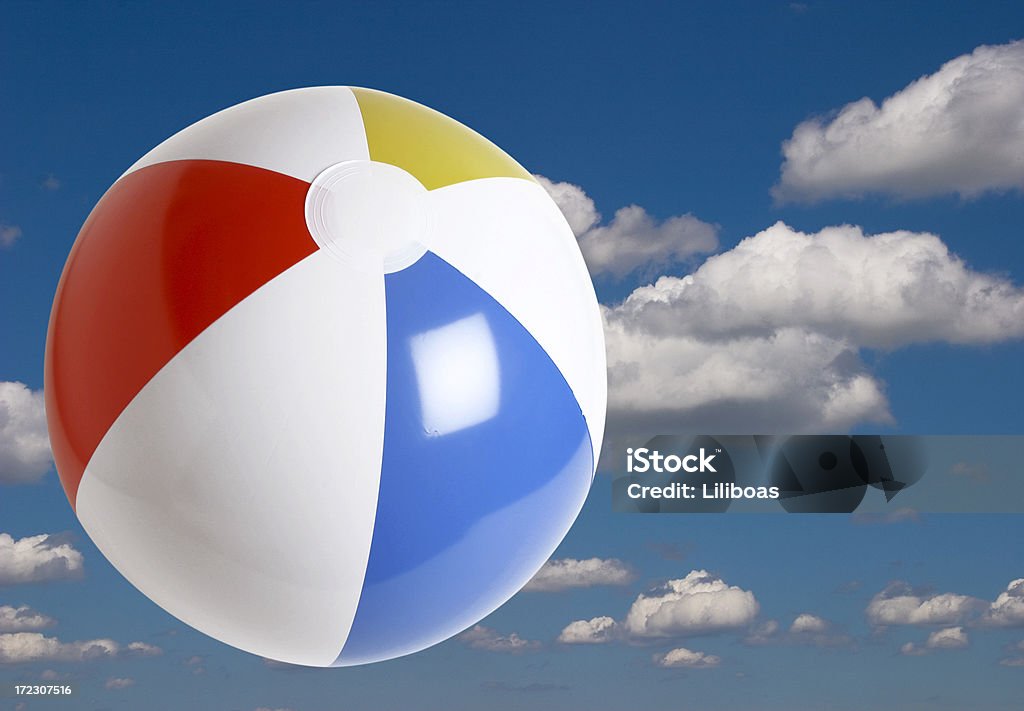 Bola de praia Series - Foto de stock de Arremessar royalty-free