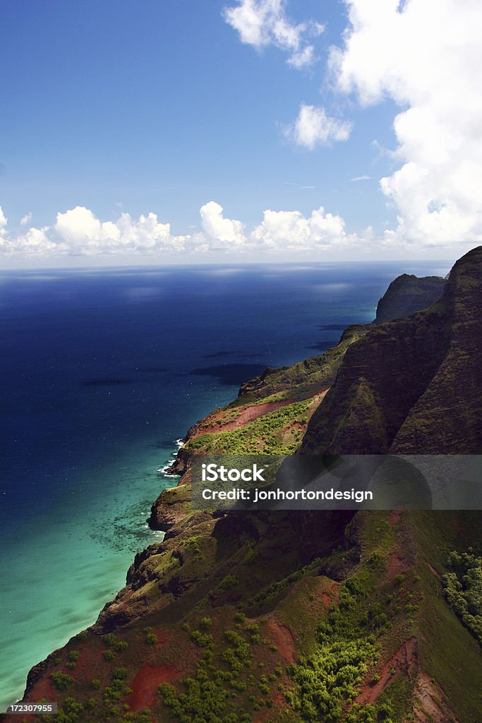 Napali costa en Kauai, Hawai - Foto de stock de Kauai libre de derechos