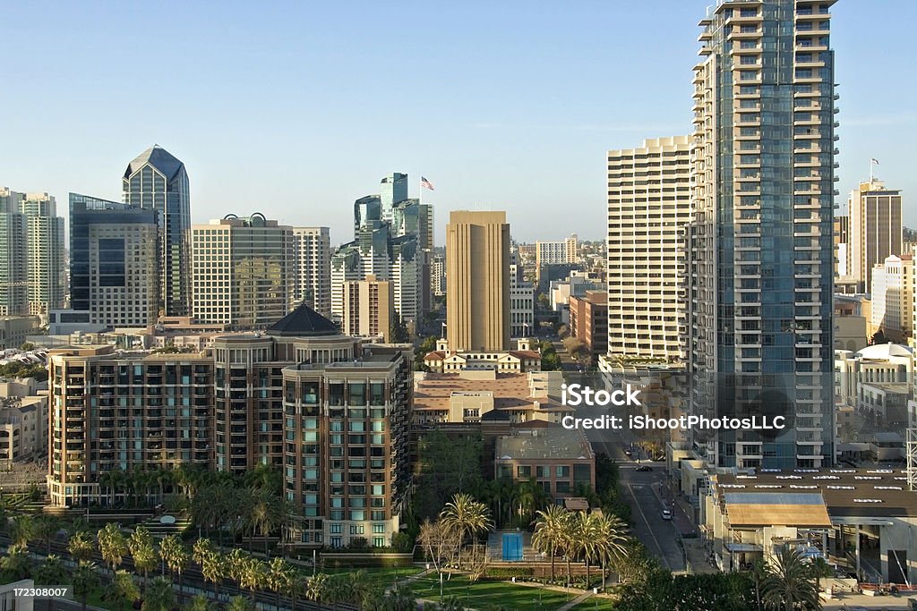 Centro da cidade de San Diego - Royalty-free San Diego Foto de stock