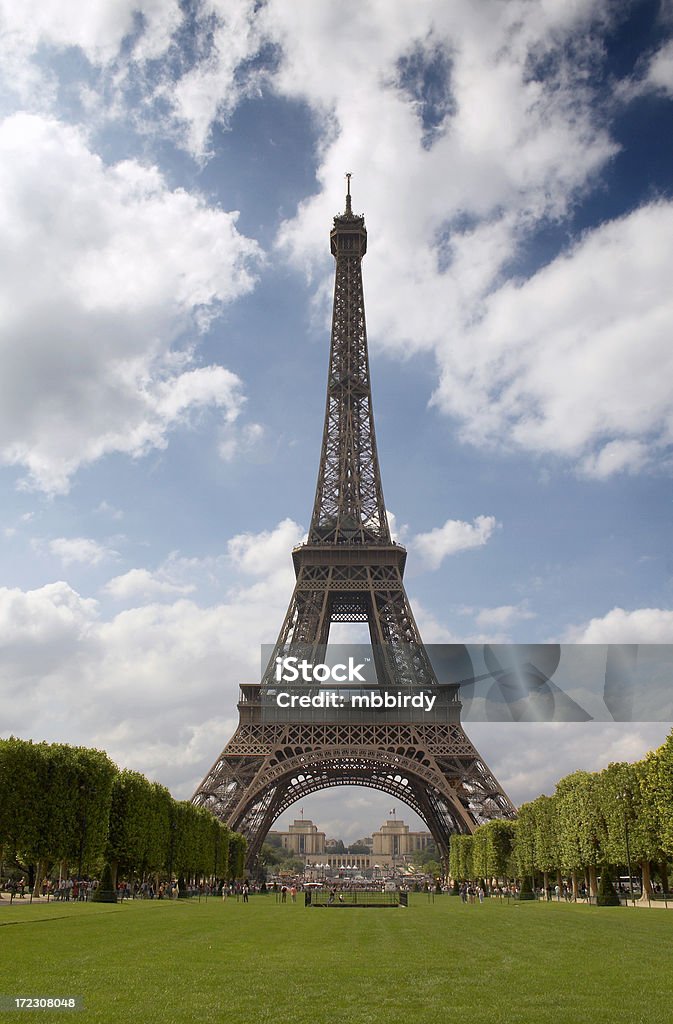 Eiffelturm tower - Lizenzfrei Baugewerbe Stock-Foto