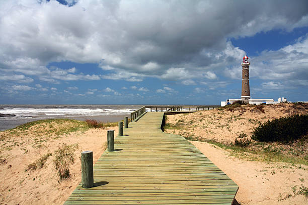 istock A deck and a lighthouse at Punta del Este in Jose Ignacio 172308106