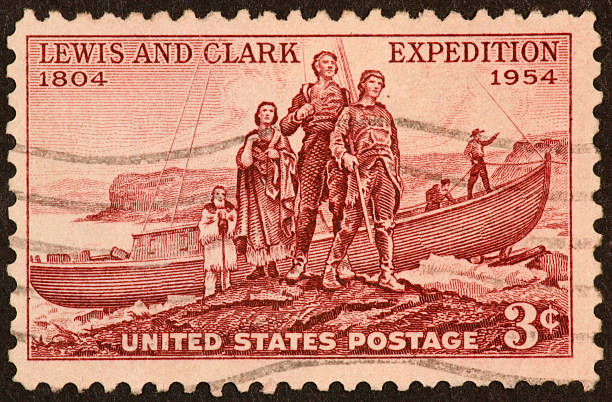 istock Lewis and Clark stamp 1954 172308246